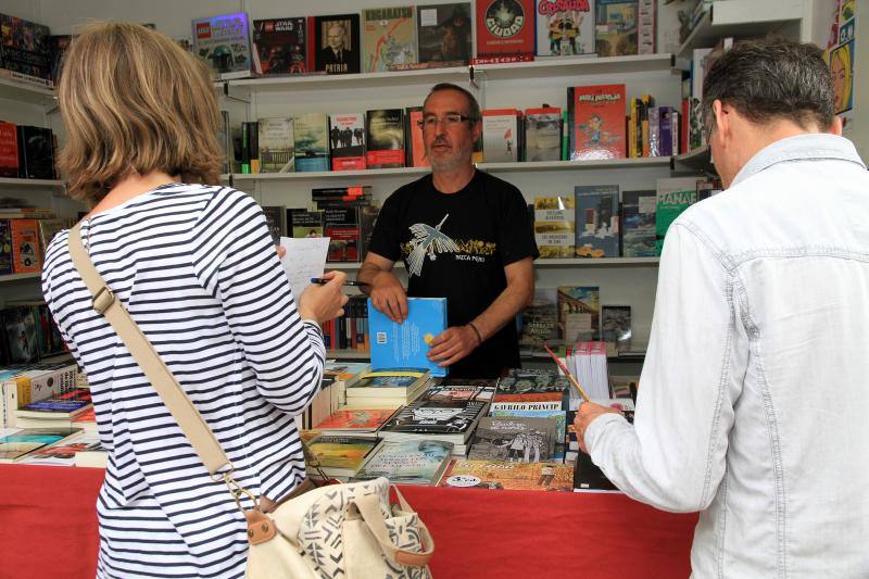 Feria del libro en Segovia