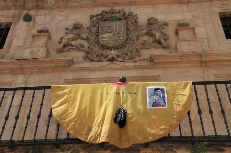 Capilla ardiente de Víctor Barrio