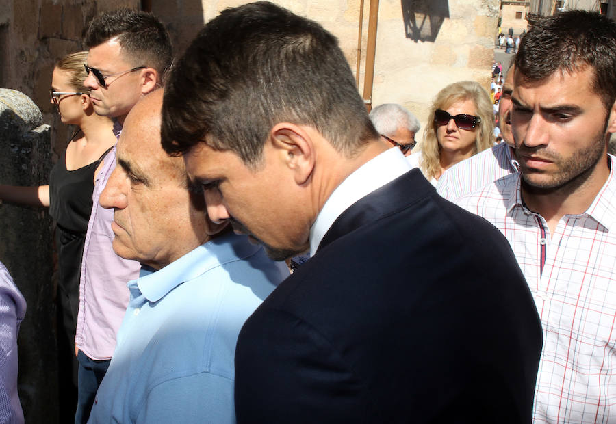 Funeral en Sepúlveda (Segovia) por el torero Víctor Barrio (1/2)