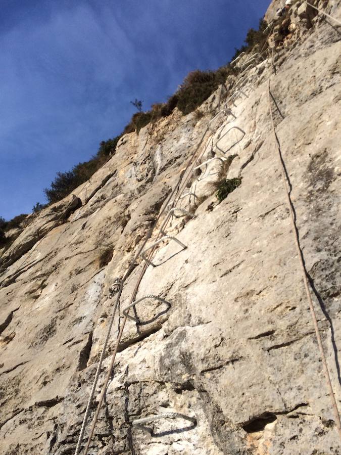 Puentes sobre el Cares en la via Ferrata