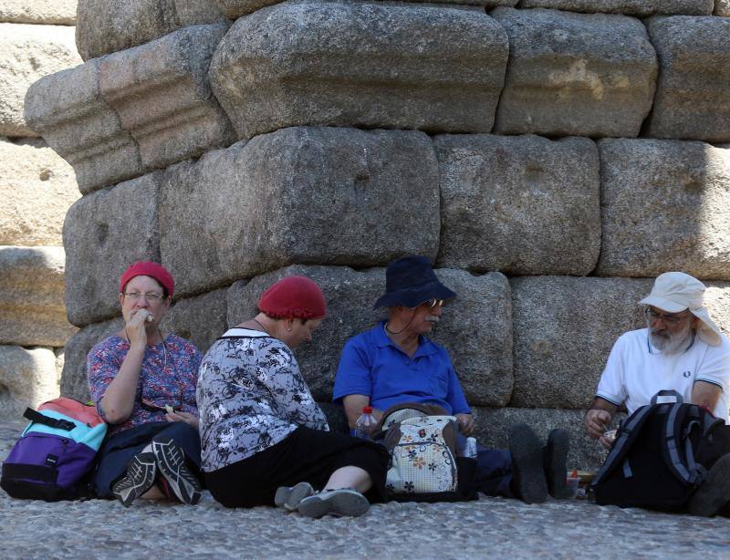 Ola de calor en Segovia