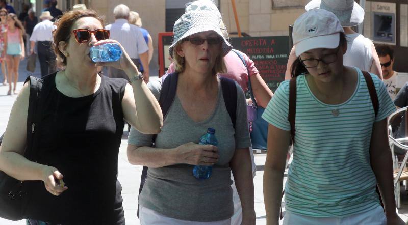 Ola de calor en Segovia