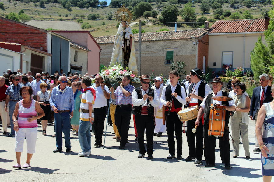 Festividad de la Virgen del Carmen en Cevico Navero (Palencia)