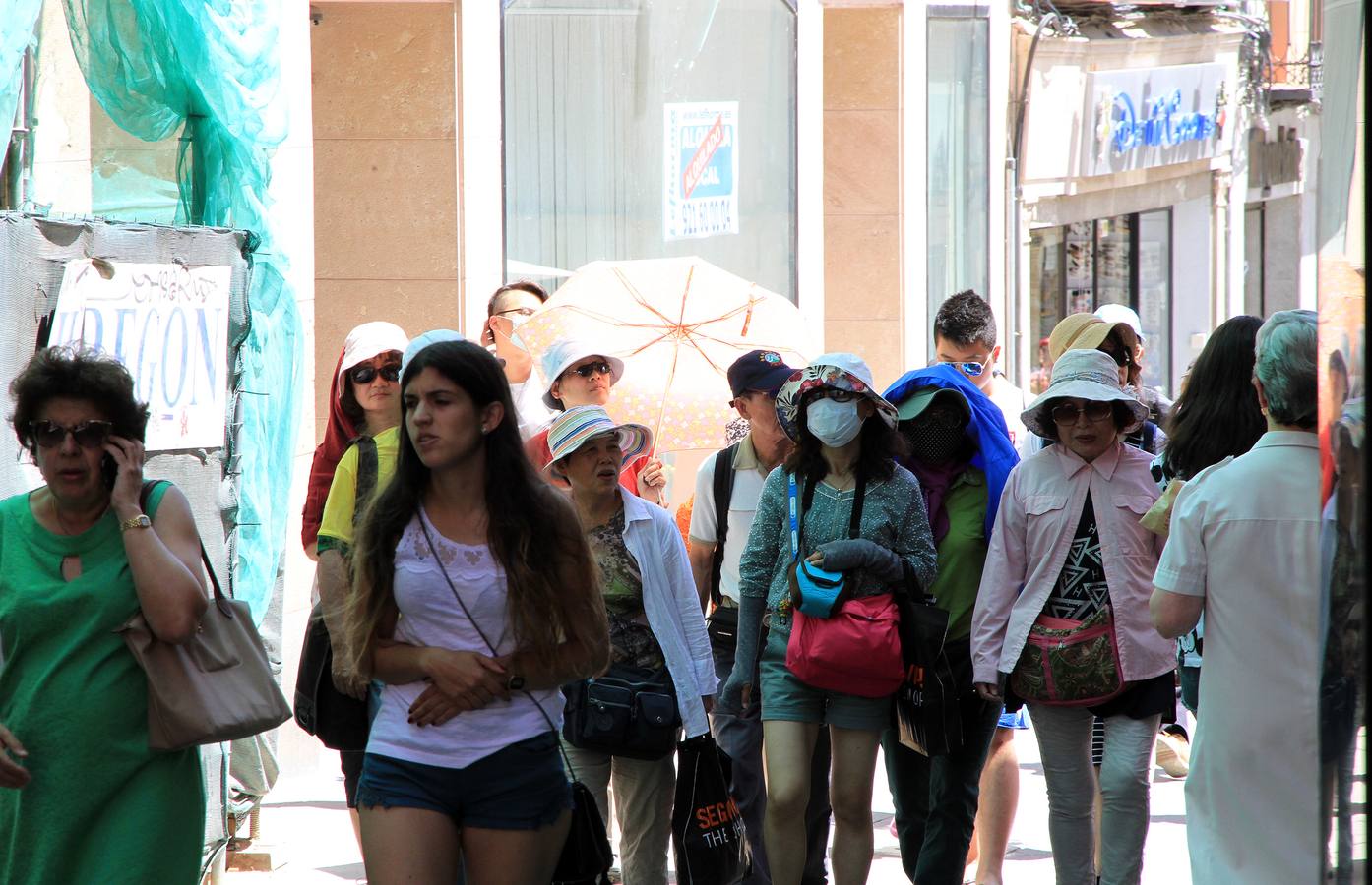 Continúa la ola de calor en Segovia