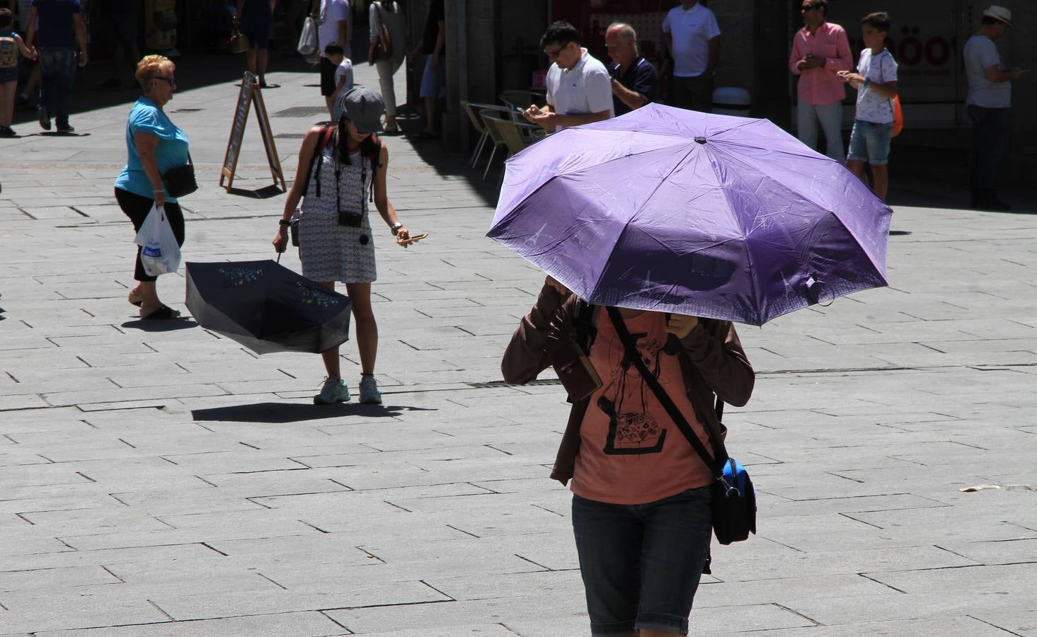 Continúa la ola de calor en Segovia