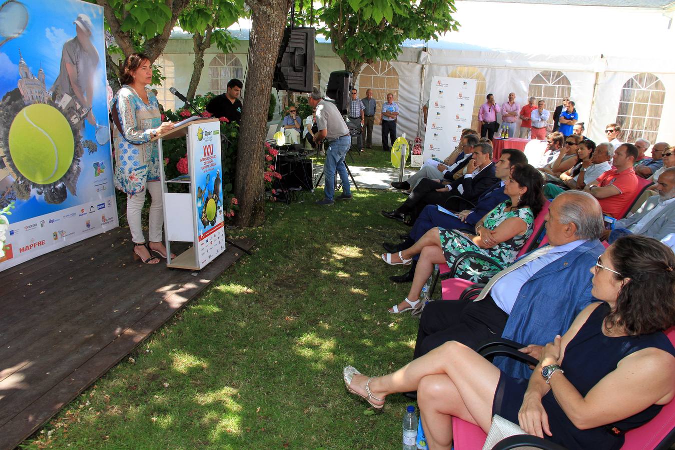 Presentación del XXXI Open Castilla y León Villa de El Espinar (Segovia)