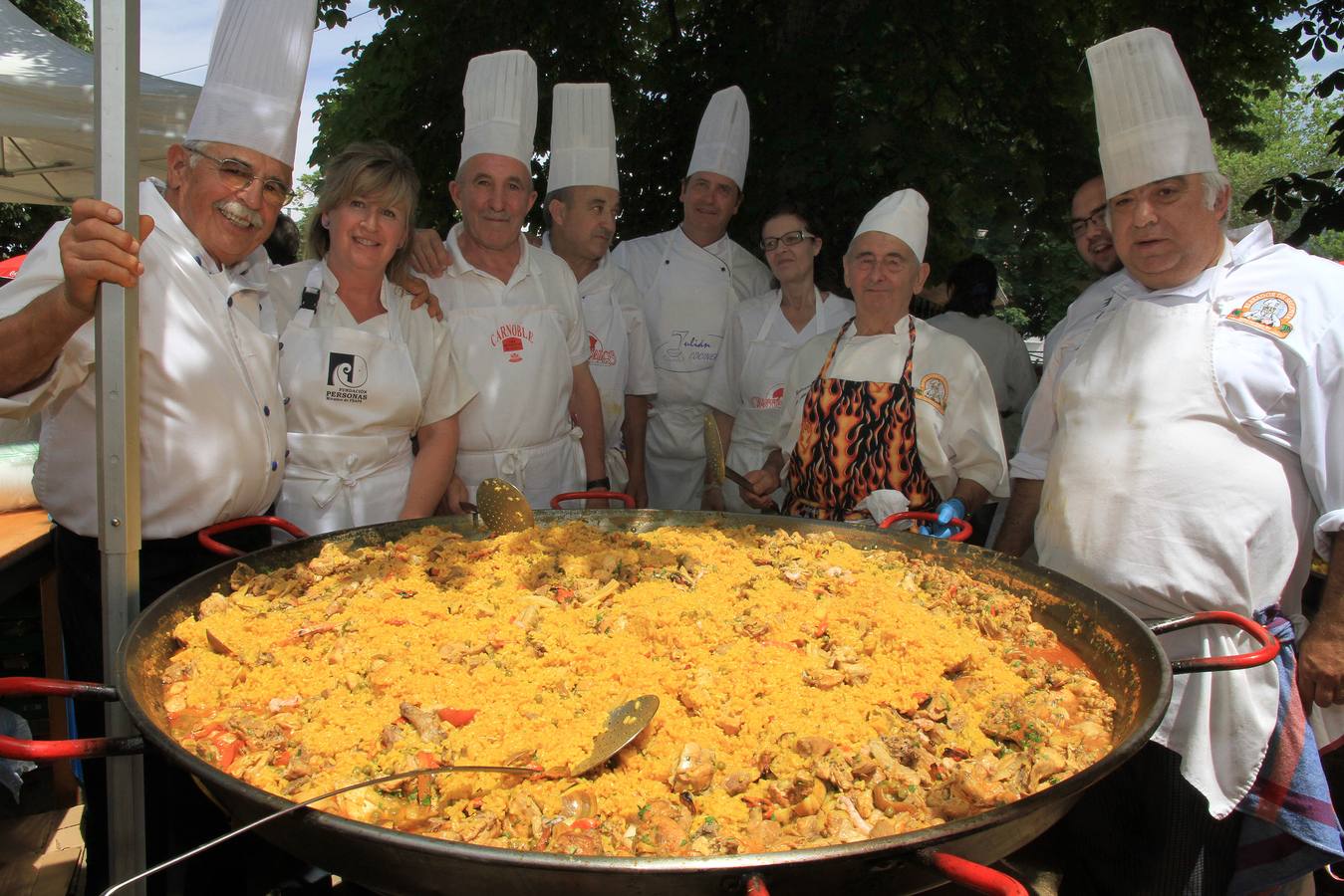 Apadefim celebra la tradicional paella de fin de curso en el Real Sitio de San Ildefonso