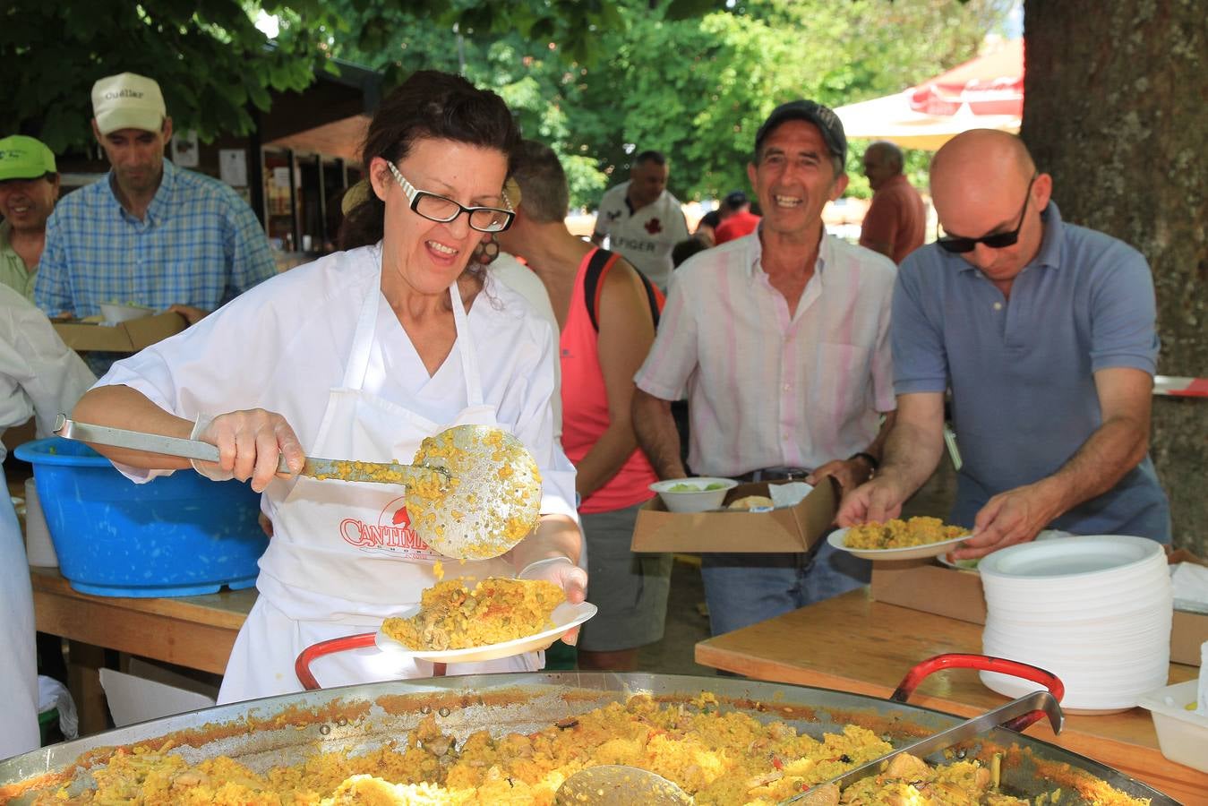 Apadefim celebra la tradicional paella de fin de curso en el Real Sitio de San Ildefonso