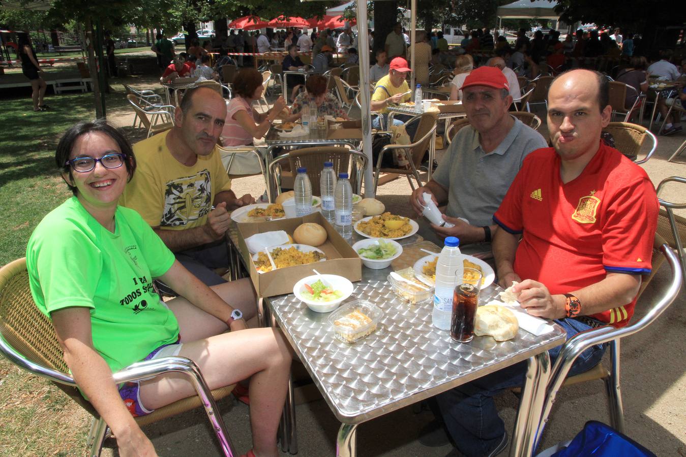 Apadefim celebra la tradicional paella de fin de curso en el Real Sitio de San Ildefonso