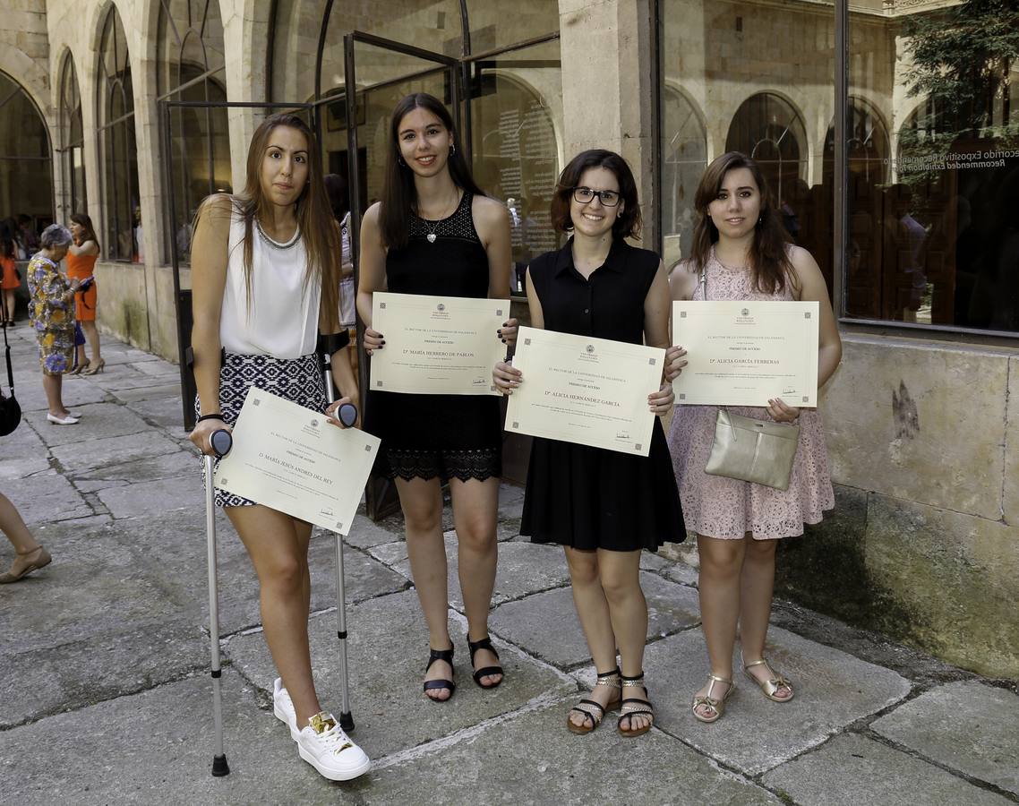 La Universidad de Salamanca premia a los mejores alumnos en la Selectividad