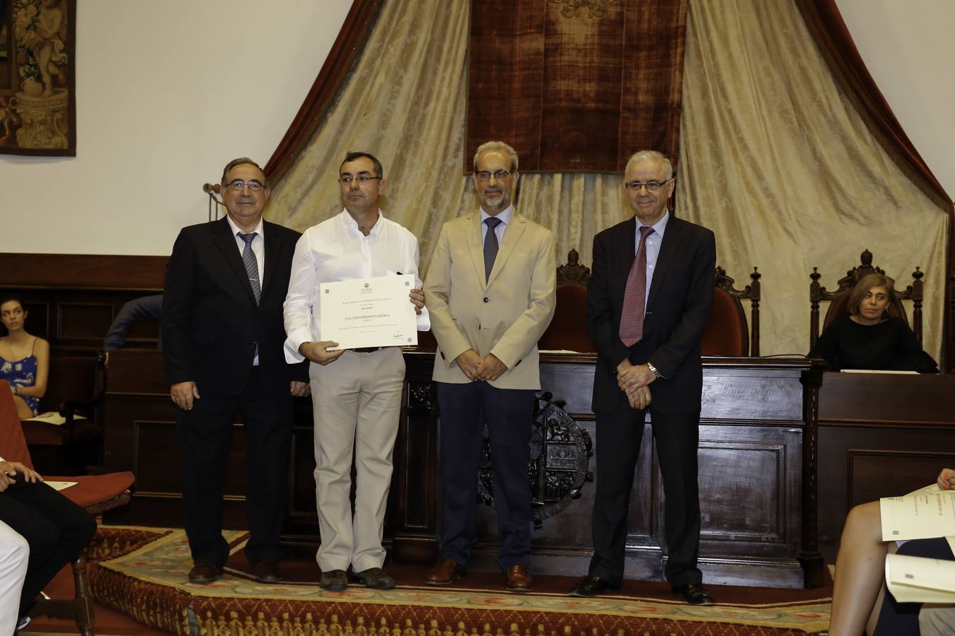 La Universidad de Salamanca premia a los mejores alumnos en la Selectividad