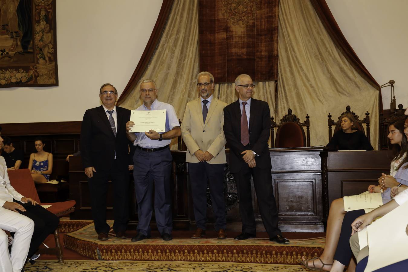 La Universidad de Salamanca premia a los mejores alumnos en la Selectividad