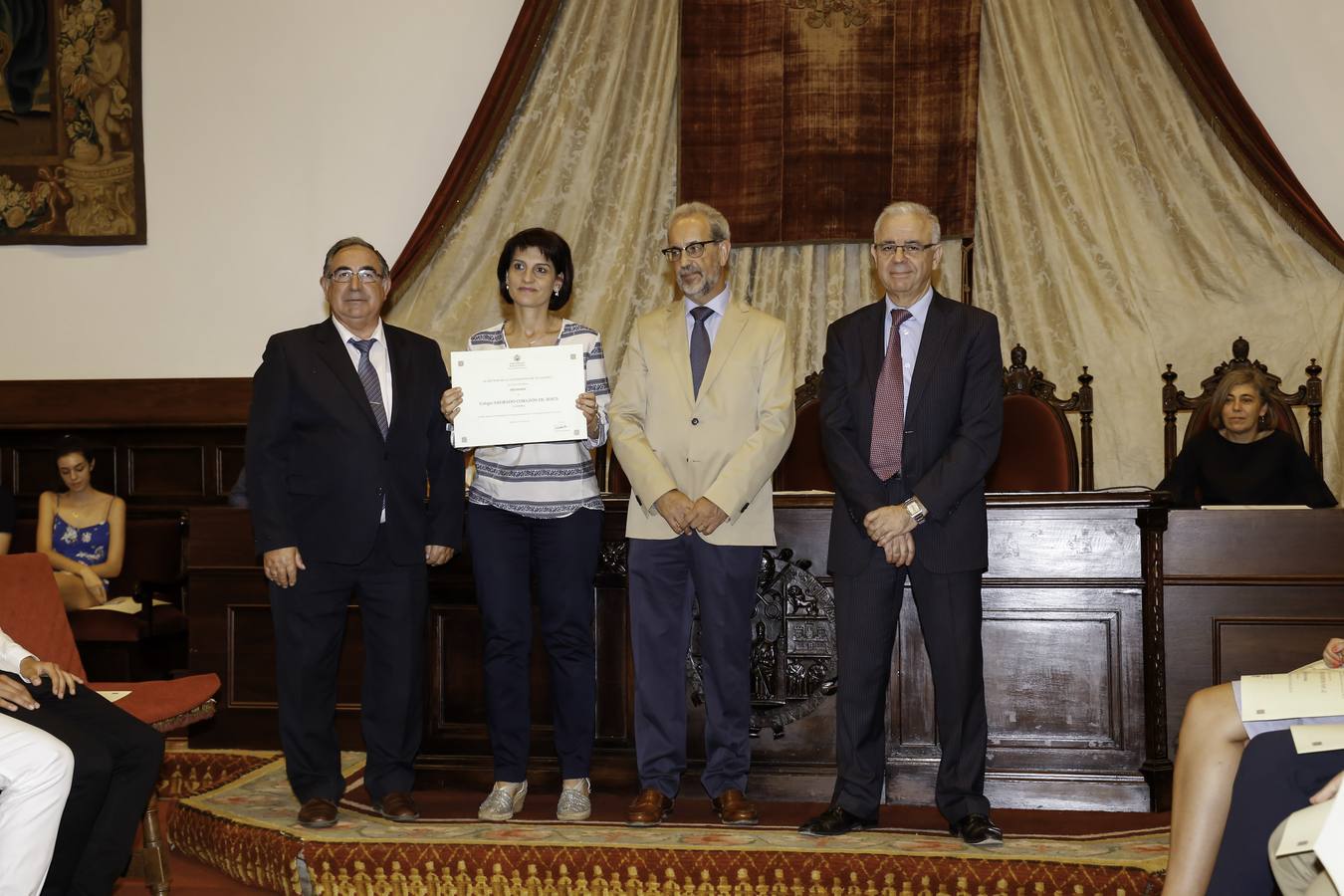 La Universidad de Salamanca premia a los mejores alumnos en la Selectividad