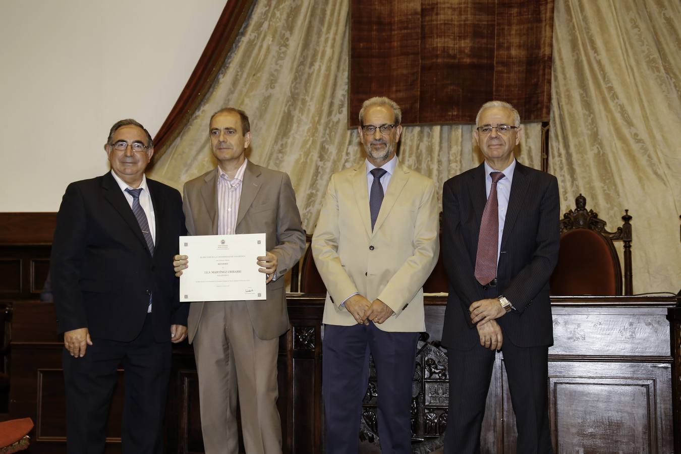 La Universidad de Salamanca premia a los mejores alumnos en la Selectividad