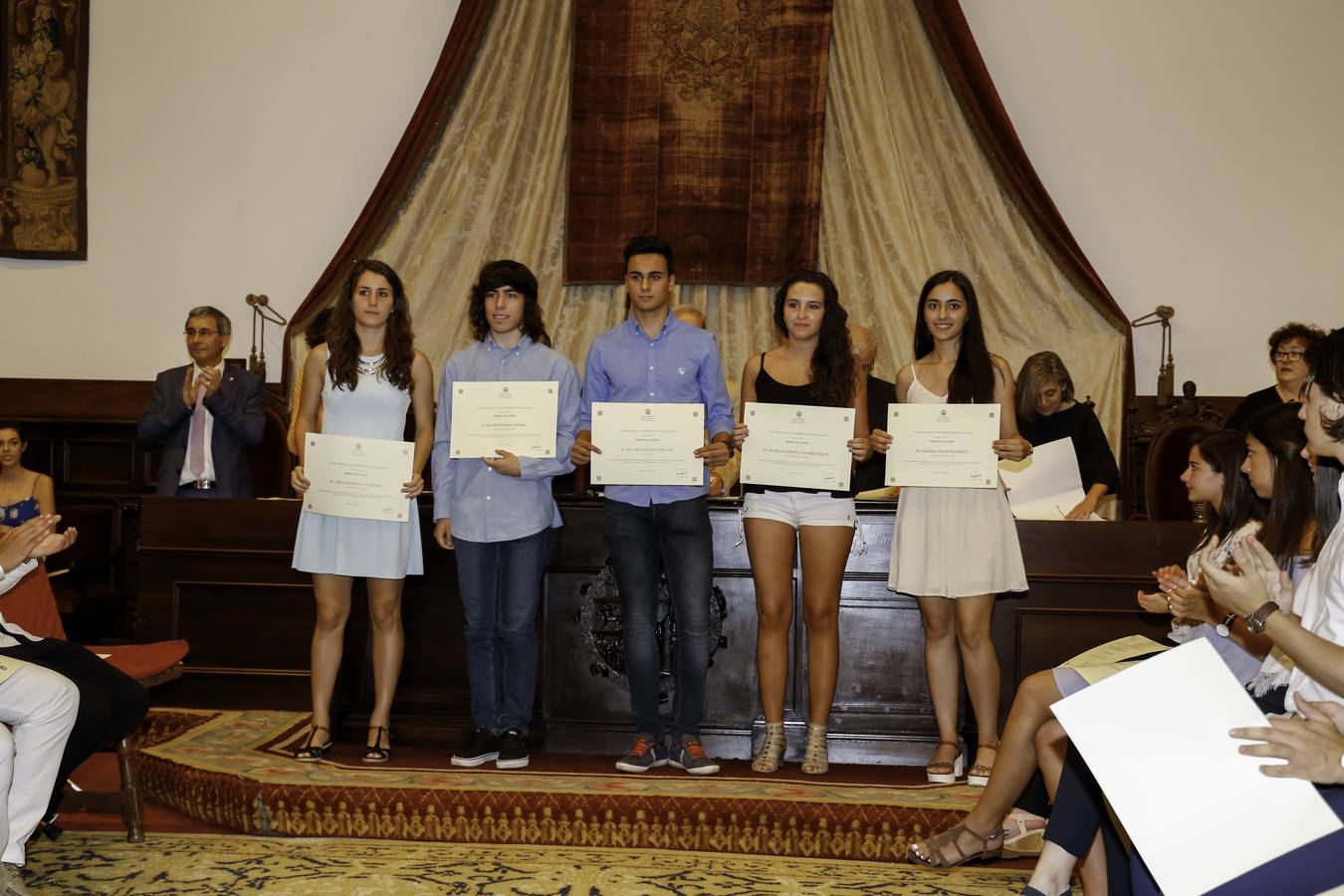 La Universidad de Salamanca premia a los mejores alumnos en la Selectividad