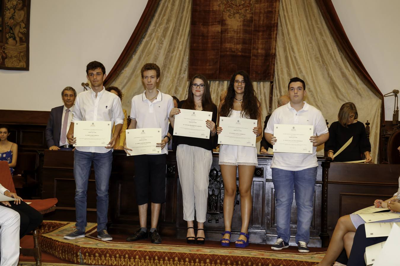 La Universidad de Salamanca premia a los mejores alumnos en la Selectividad