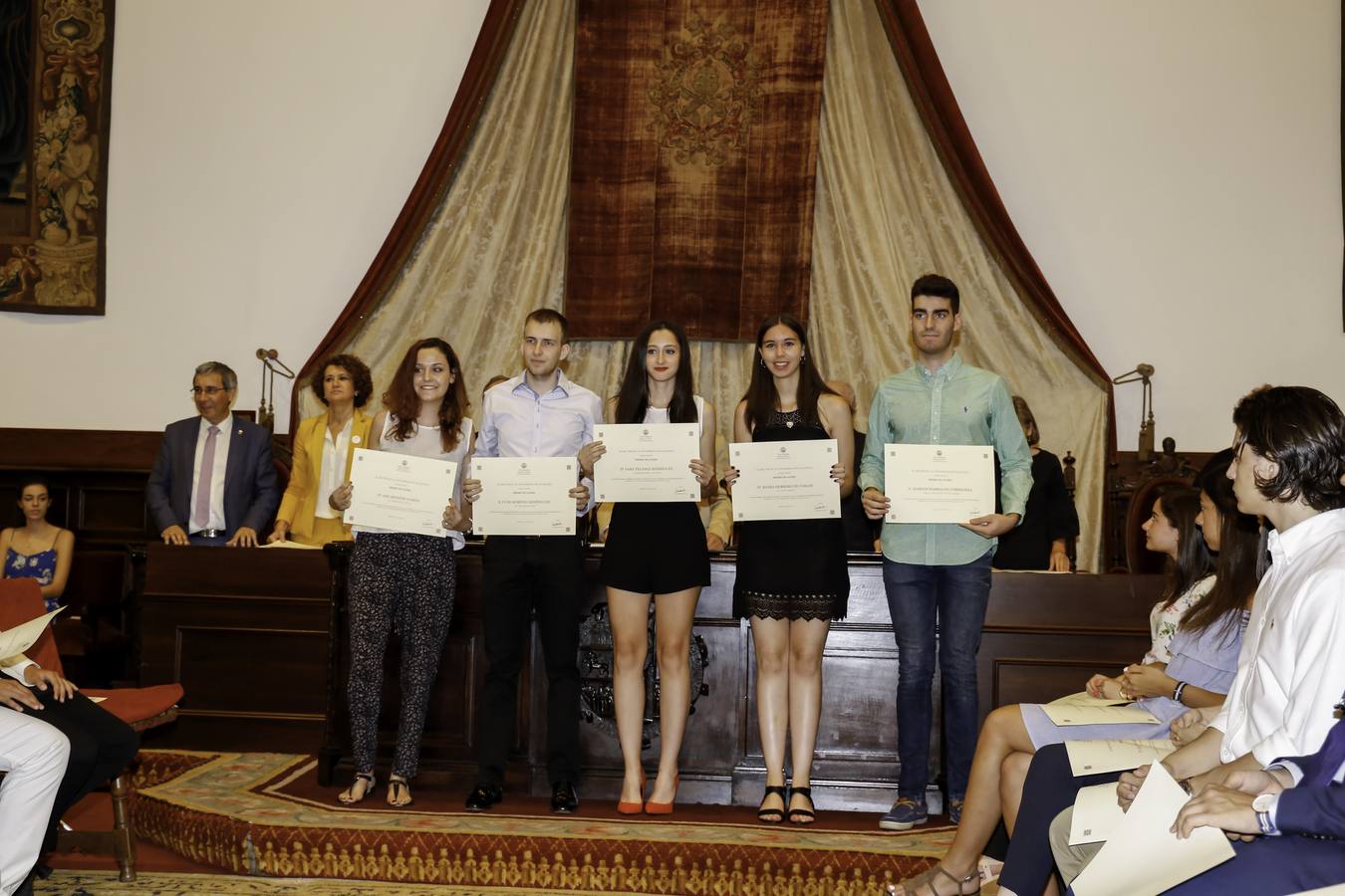 La Universidad de Salamanca premia a los mejores alumnos en la Selectividad