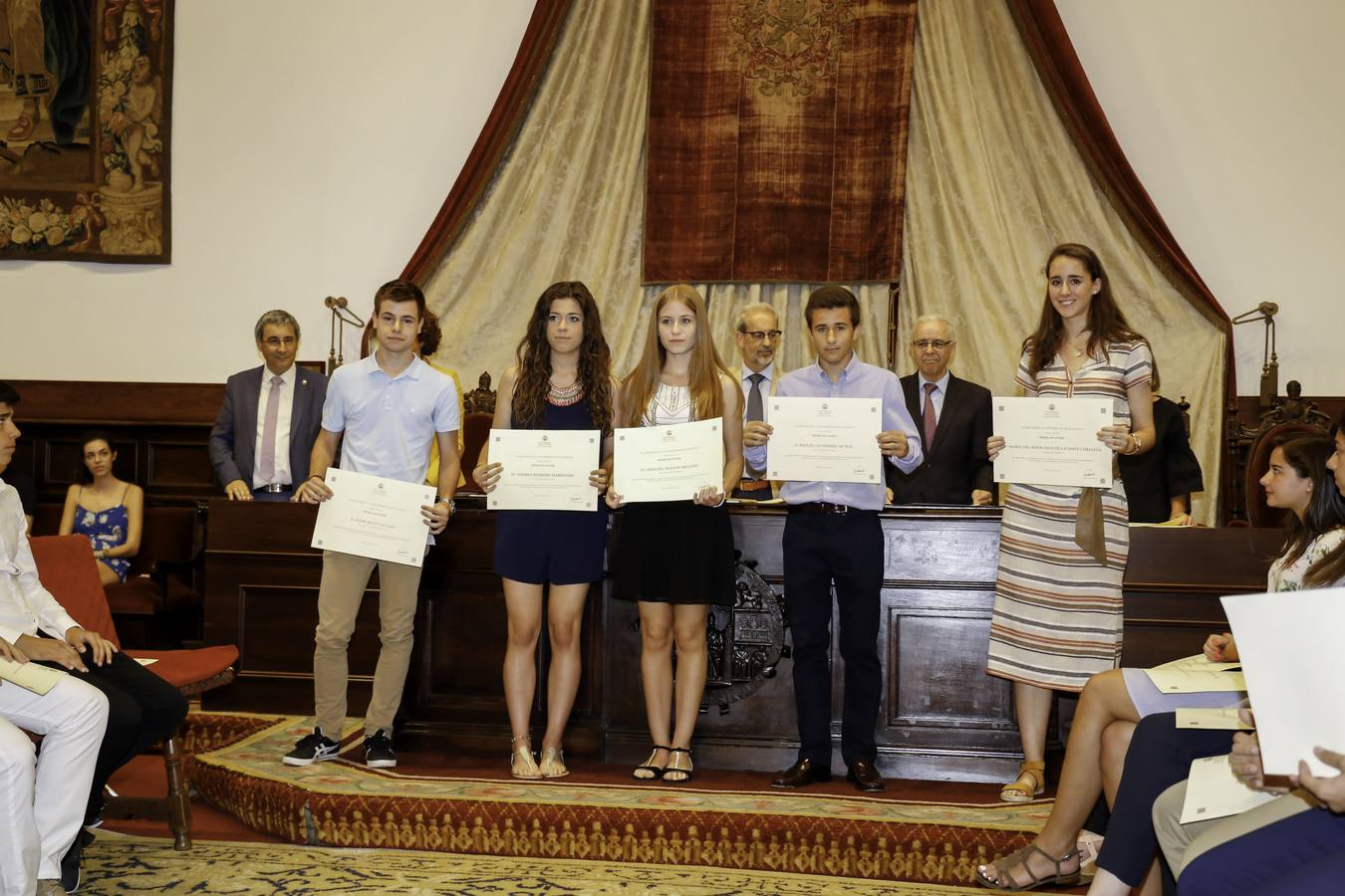 La Universidad de Salamanca premia a los mejores alumnos en la Selectividad