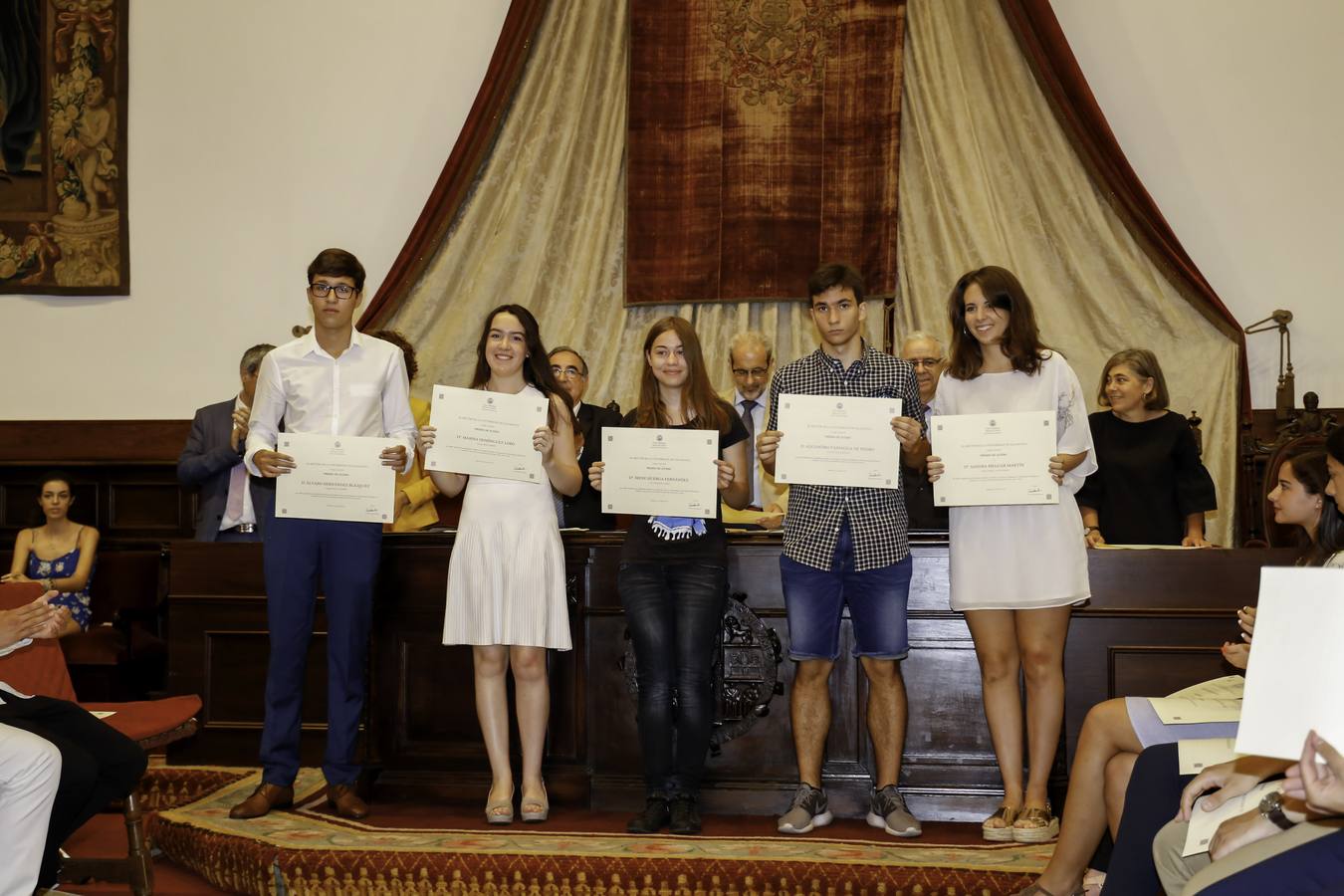 La Universidad de Salamanca premia a los mejores alumnos en la Selectividad