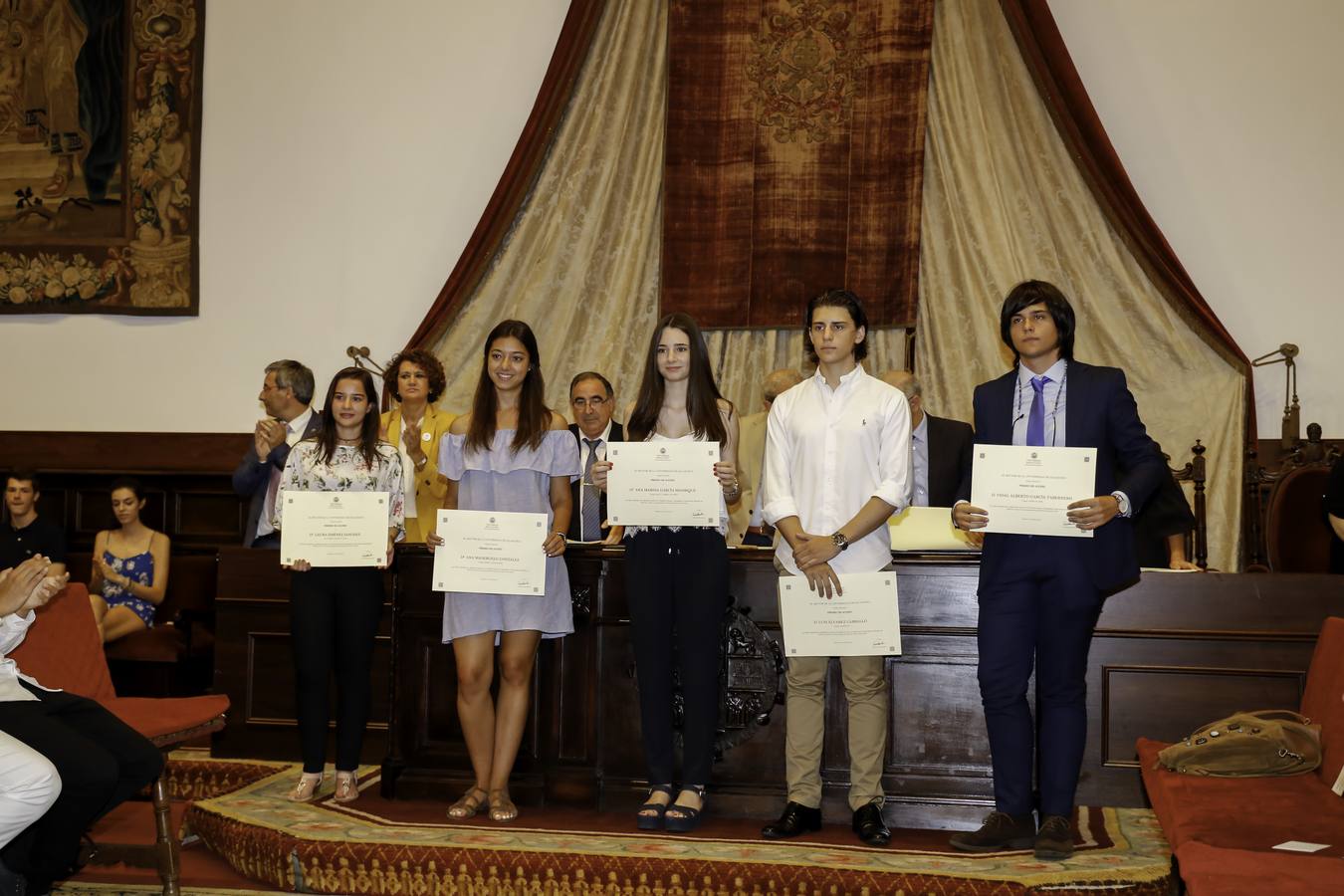 La Universidad de Salamanca premia a los mejores alumnos en la Selectividad