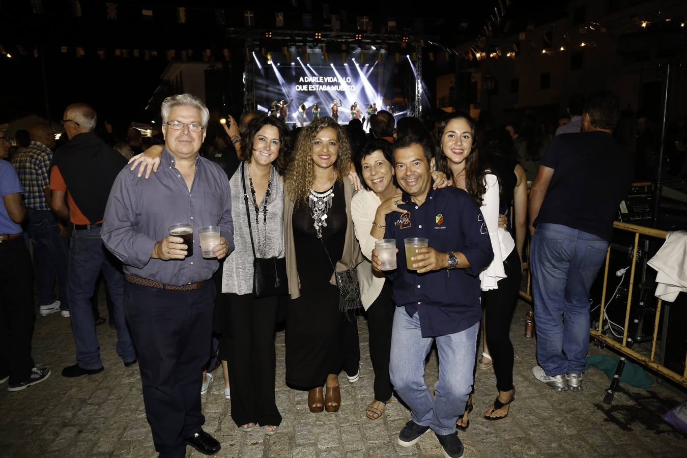 Concierto de Vulkano Show de las fiestas de Candelario