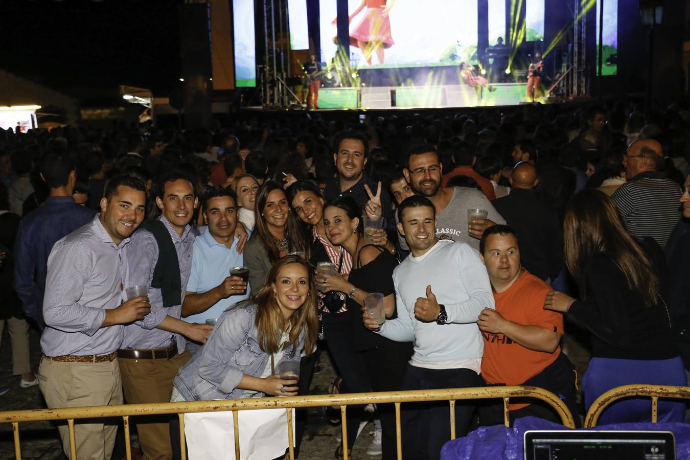 Concierto de Vulkano Show de las fiestas de Candelario