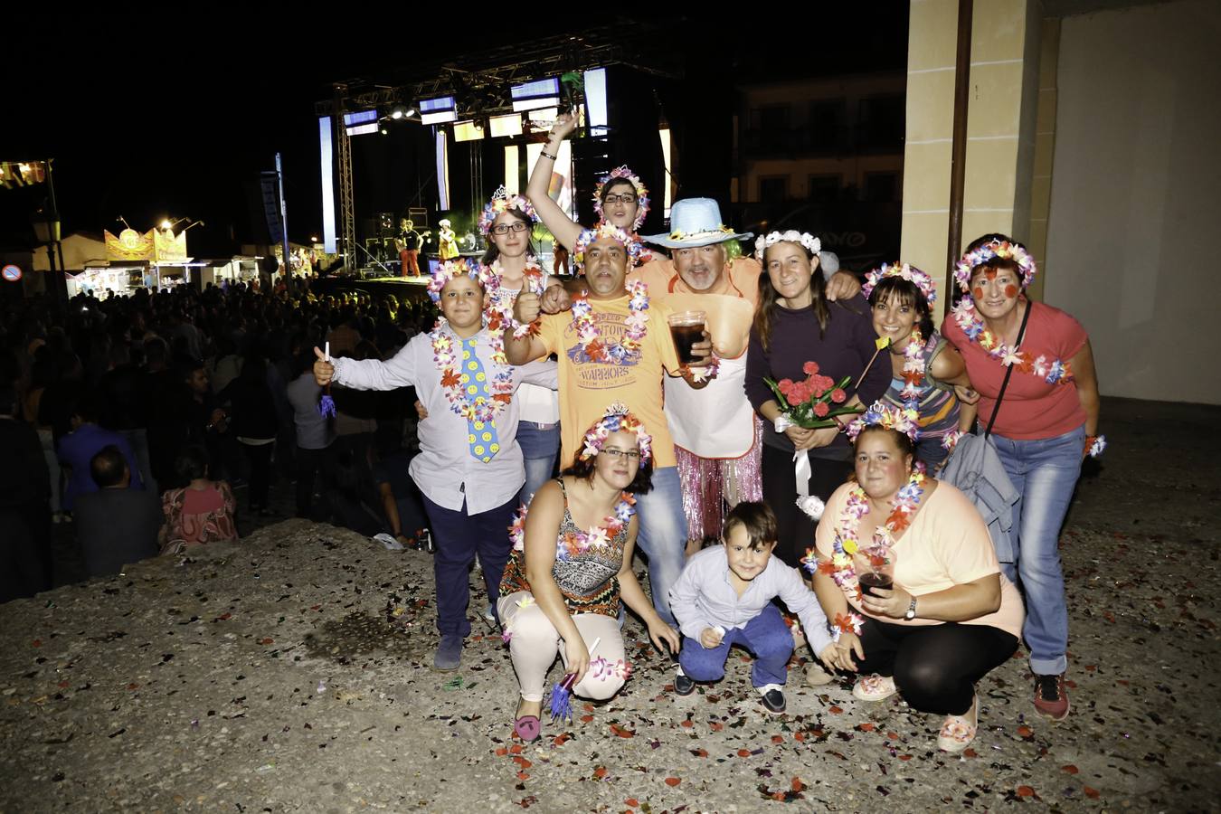 Concierto de Vulkano Show de las fiestas de Candelario