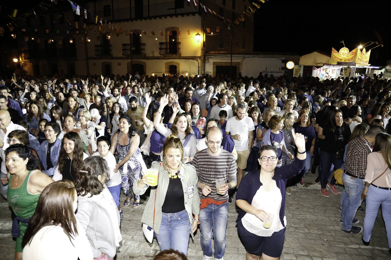 Concierto de Vulkano Show de las fiestas de Candelario