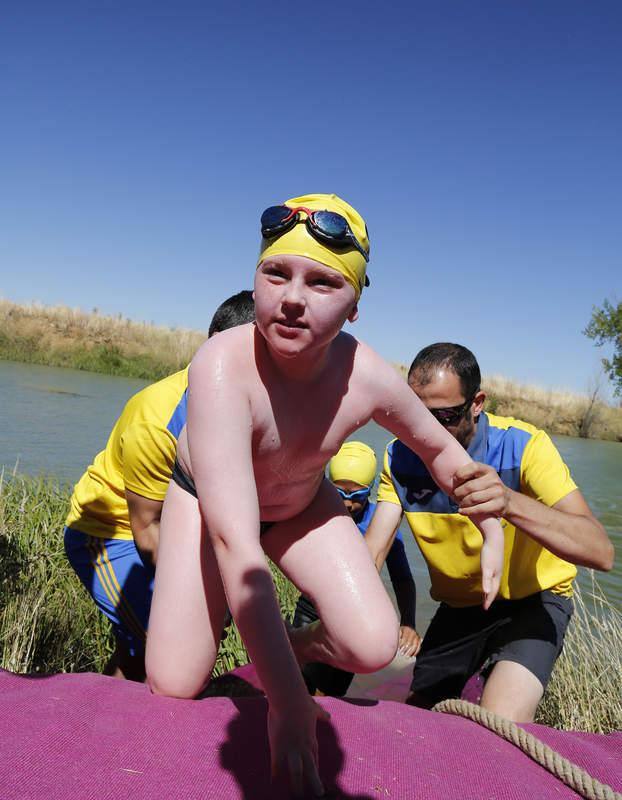 II Travesia a nado en el Canal de Castilla y Casas del Rey en Paredes de Nava