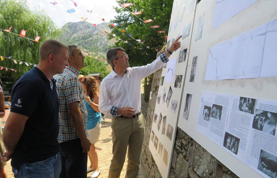 La Diputación de León rinde homenaje a los descubridores de las cuevas de Valporquero