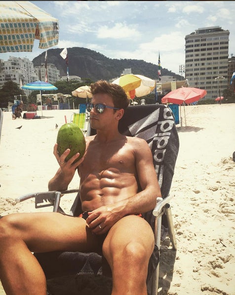 El saltador de trampolín británico, Tom Daley.