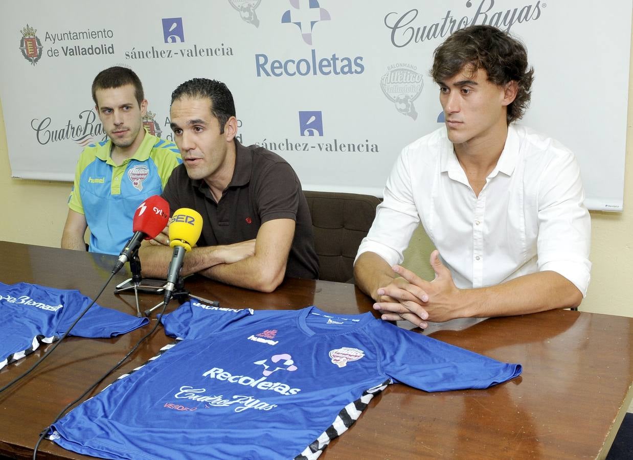 El Recoletas Atlético Valladolid presenta a Víctor Rodríguez