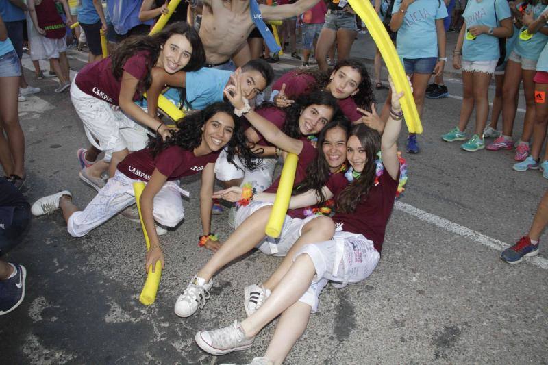 Fotos 1. Chupinazo y desfile de peñas en Campaspero