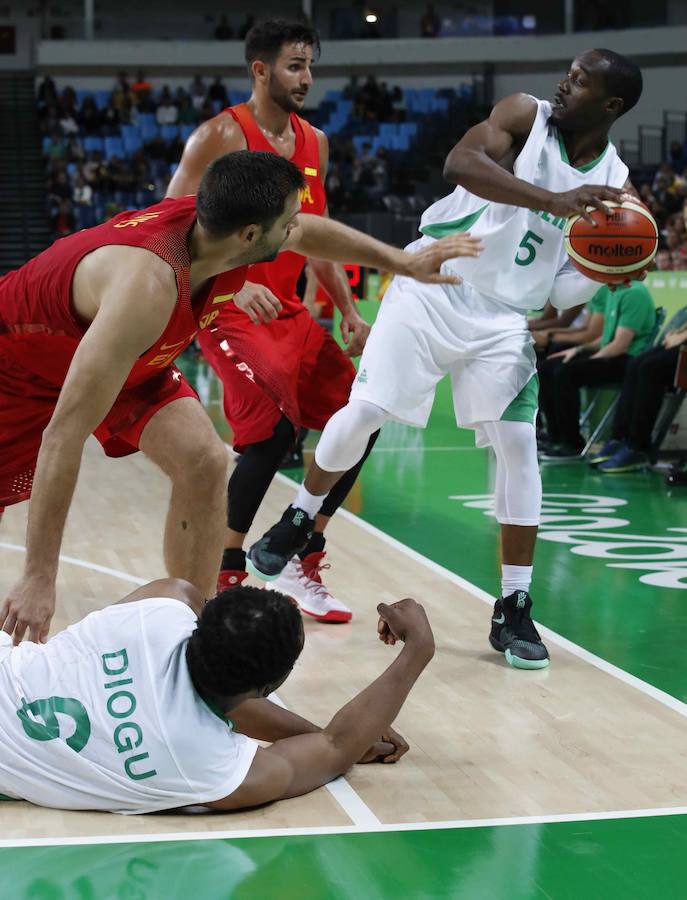 España vence a Nigeria en su tercer partido de los JJ.OO.