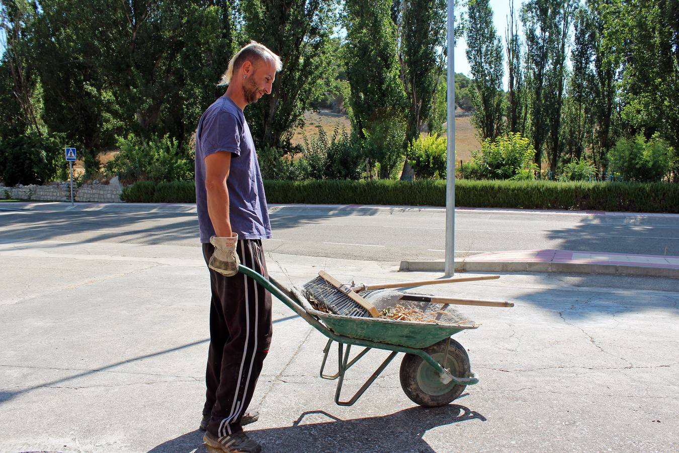Un vecino de la localidad.