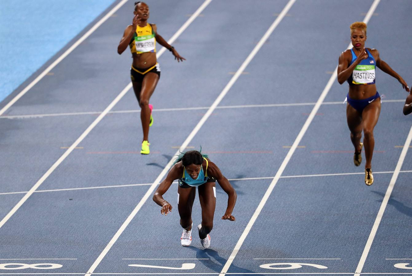 &#039;Superwoman&#039; Shaunae Miller, oro en los 400 femeninos