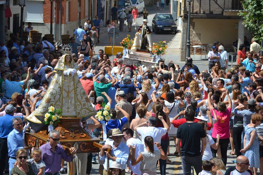 Procesión de San Roque en Macotera (Salamanca)