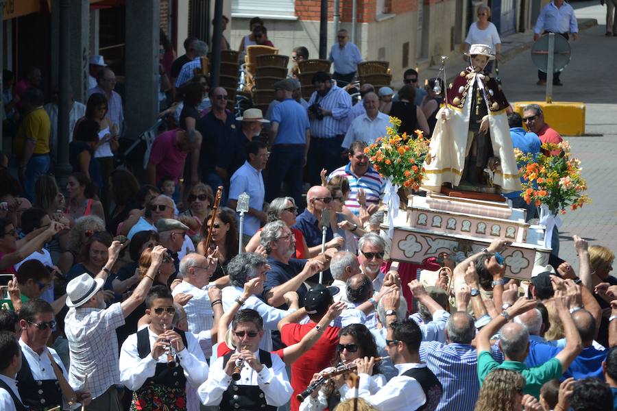 Procesión de San Roque en Macotera (Salamanca)