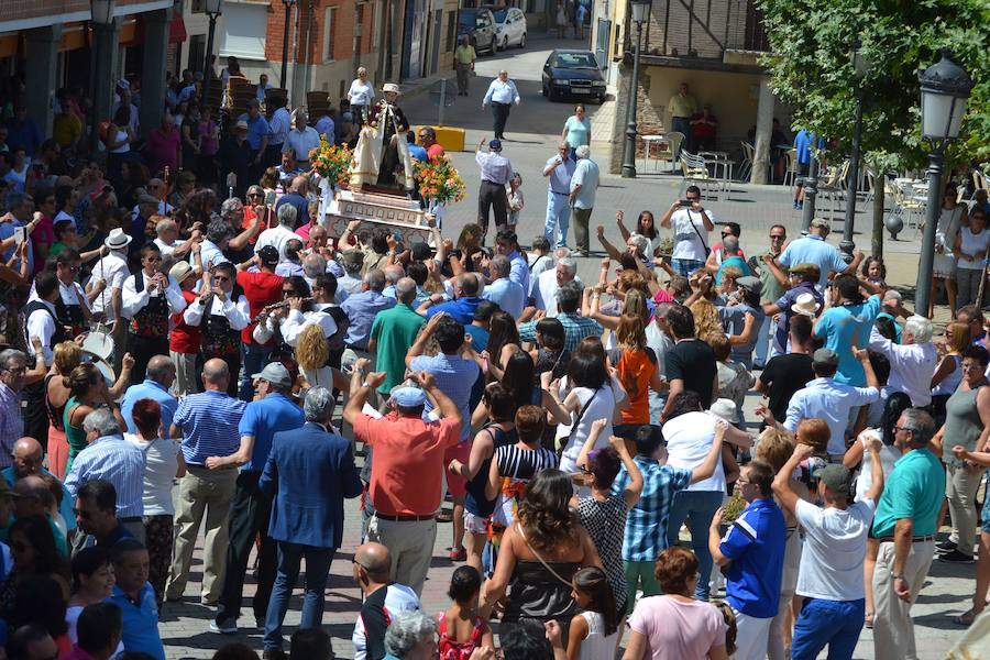 Procesión de San Roque en Macotera (Salamanca)