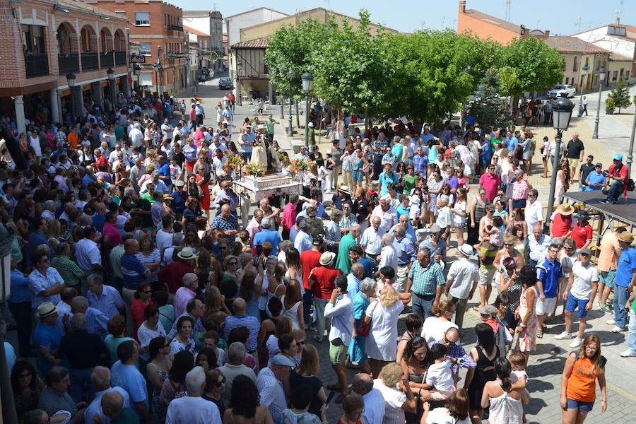 Procesión de San Roque en Macotera (Salamanca)