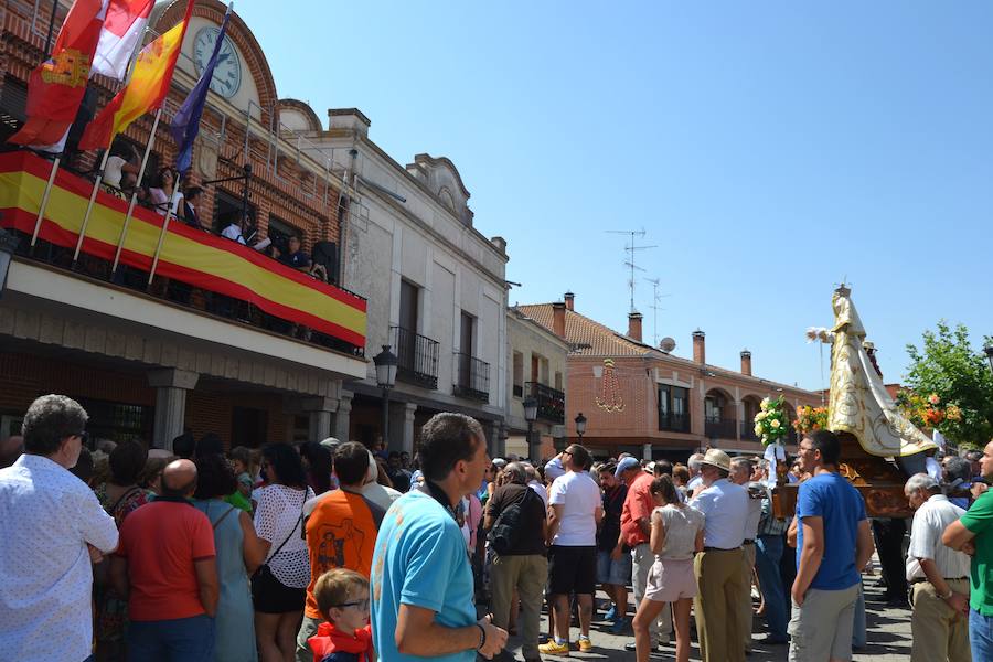 Procesión de San Roque en Macotera (Salamanca)