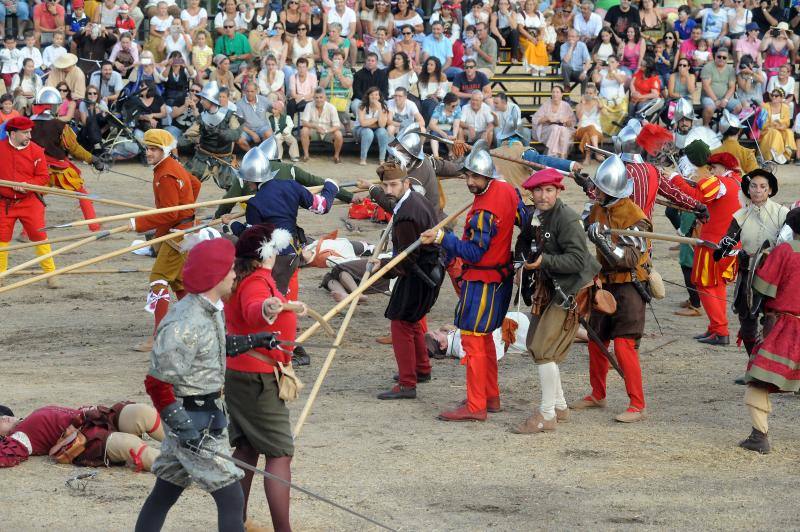 Recreaciones históricas en la Feria Renancentista de Medina