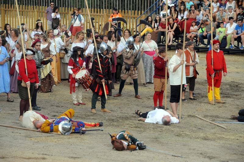 Recreaciones históricas en la Feria Renancentista de Medina