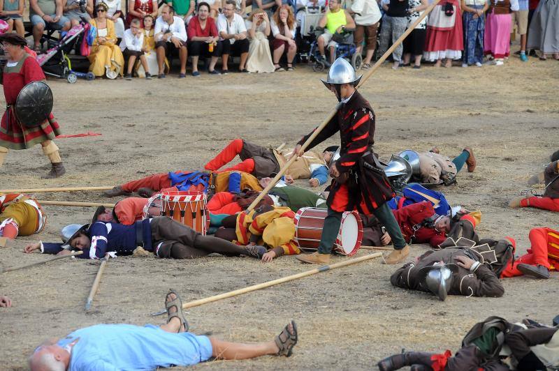 Recreaciones históricas en la Feria Renancentista de Medina