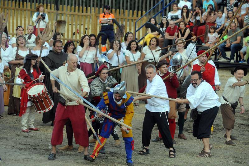 Recreaciones históricas en la Feria Renancentista de Medina