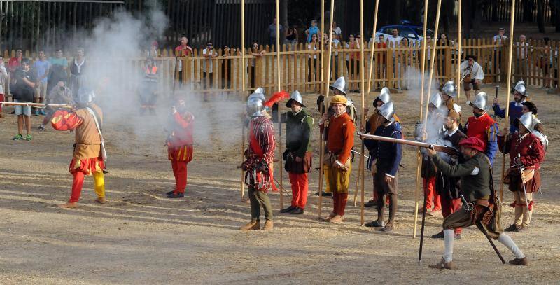 Recreaciones históricas en la Feria Renancentista de Medina