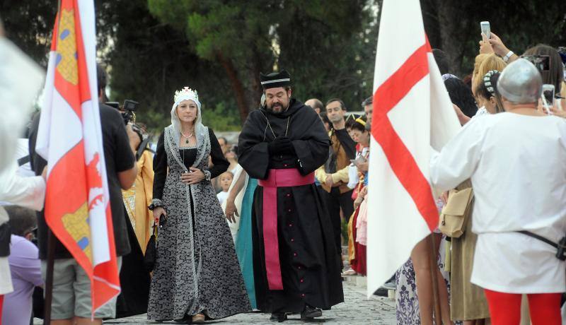 Recreaciones históricas en la Feria Renancentista de Medina