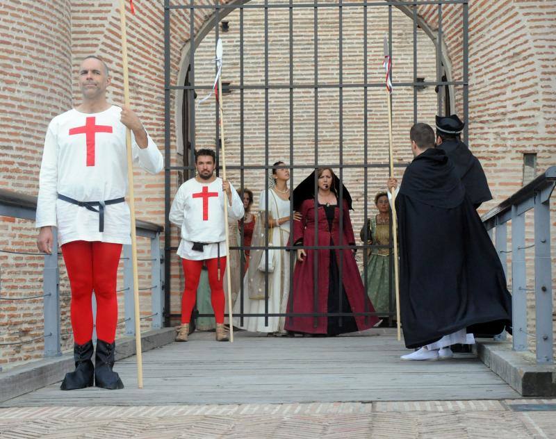 Recreaciones históricas en la Feria Renancentista de Medina