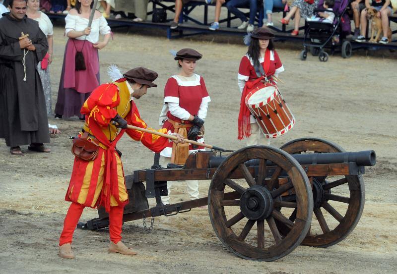 Recreaciones históricas en la Feria Renancentista de Medina