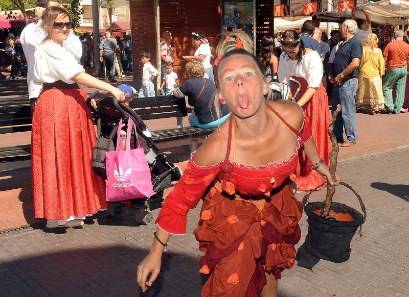 Sábado por la mañana en la Feria Renacentista de Medina del Campo (Valladolid)